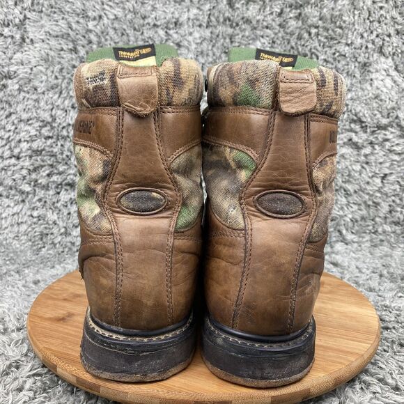 Wolverine Camo Waterproof Hunting Leather Boots - Picture 3 of 10
